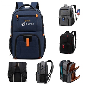 Large Capacity Laptop Backpack With USB Charging Port